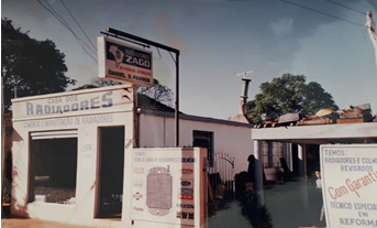 Fachada antiga da Casa dos Radiadores