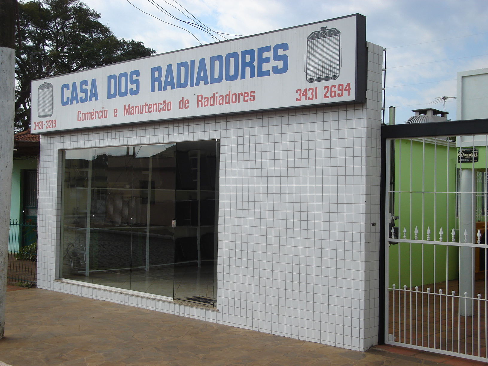 Fachada renovada da Casa dos Radiadores